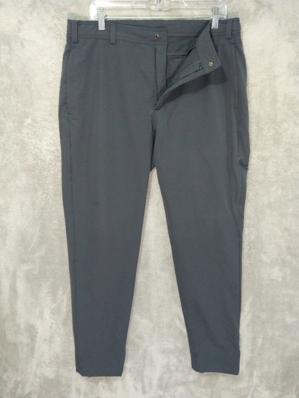 Mack Weldon Pants Mens Large Gray Radius Flex Jogger Stretch Performance